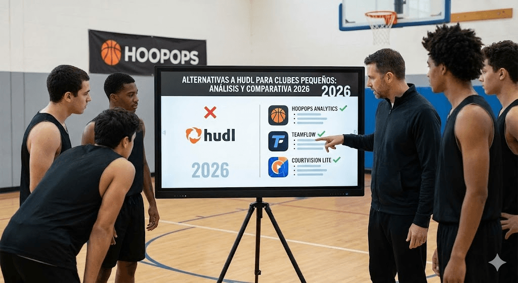 Alternativas a Hudl para Clubes de Baloncesto Pequeños: Análisis y Comparativa 2026