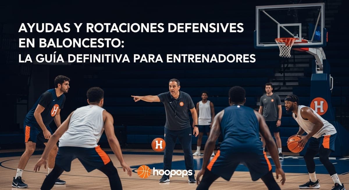 Ayudas y Rotaciones Defensivas en Baloncesto: La Guía Definitiva para Entrenadores