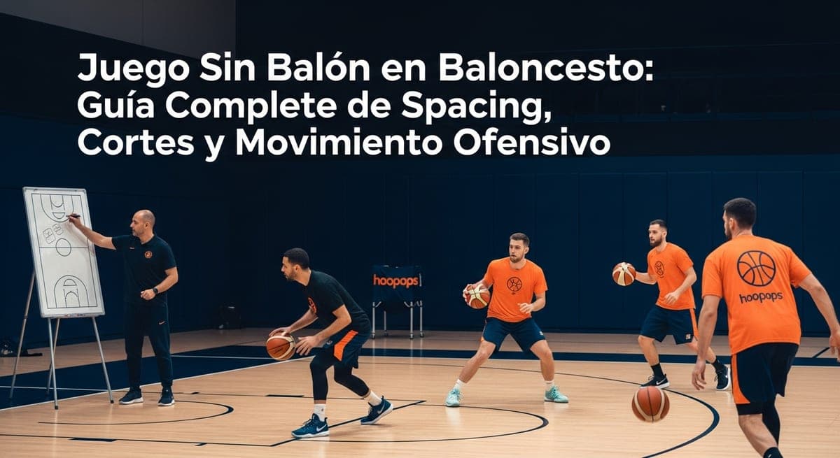 Juego Sin Balón en Baloncesto: Guía Completa de Spacing, Cortes y Movimiento Ofensivo