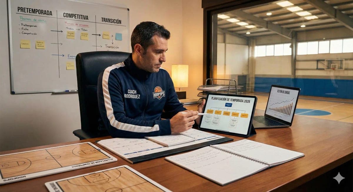 Planificación de Temporada de Baloncesto: Guía Completa para Entrenadores 2026